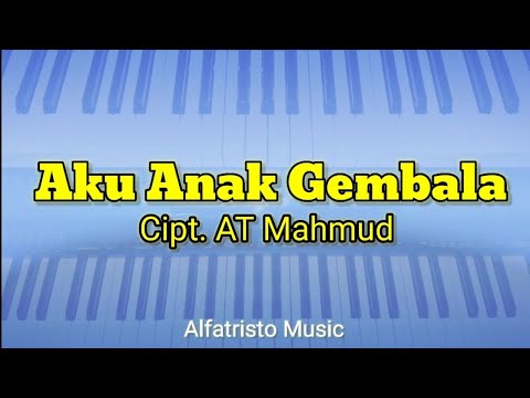 Aku Anak Gembala - Cipt. AT Mahmud (Karaoke/Lyric/Minus one)