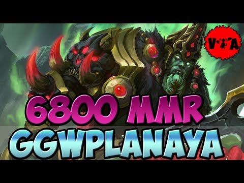 Dota 2 - GGwpLanaya 6800 MMR Plays Papech (WK) vol #5 - Ranked Match