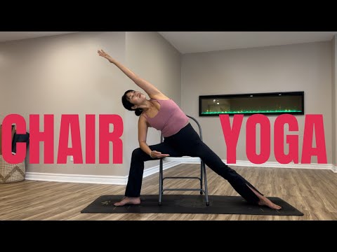 10 Minutes Chair Yoga || Side body, Psoas, Spine Flexibility ✨Feel Your Best Now 💖