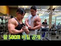 22살 팔뚝 50cm짜리 빌더유망주가 알려주는 이두운동 3가지