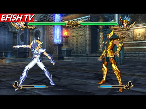 Hyoga Final Bronze Cloth vs Aquarius Camus (Hardest AI) - Saint Seiya: Soldiers' Soul
