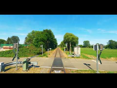 Führerstandsmitfahrt [Elsass Express] von Wissembourg nach Alzey