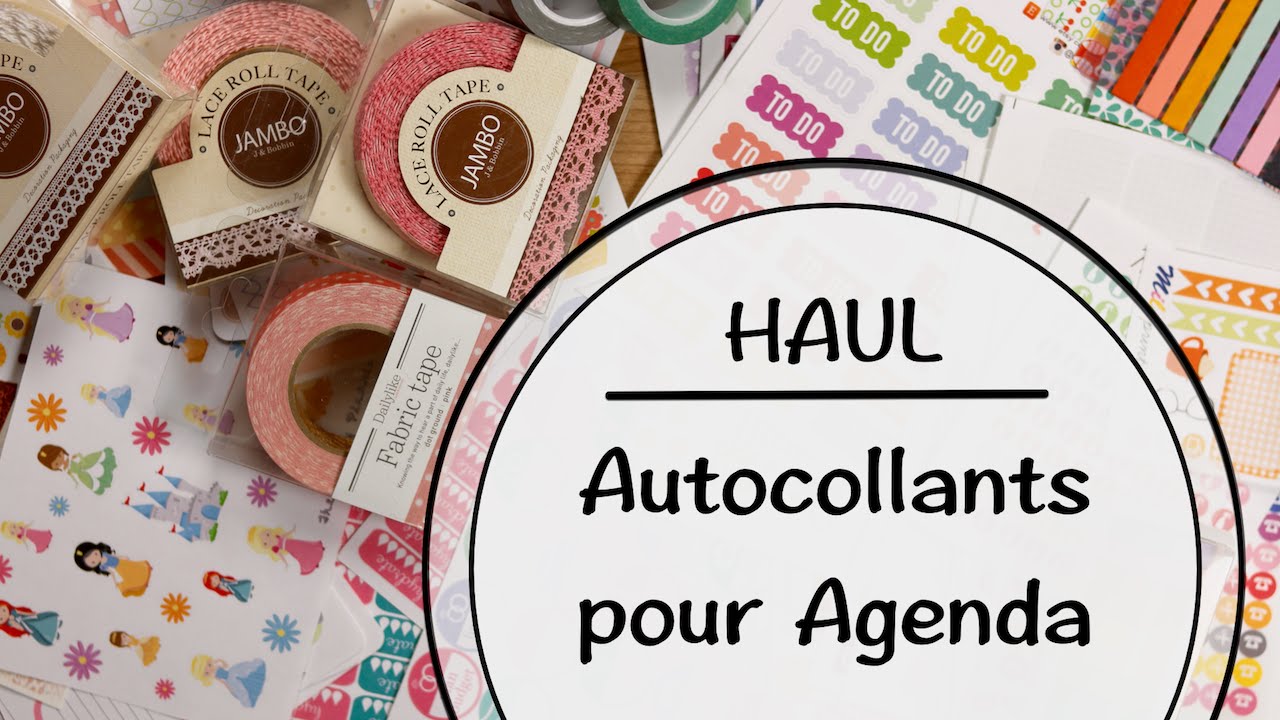 Etsy Haul - Autocollants pour agenda personnalisé | Commande Etsy de Stickers pour mieux s'organiser