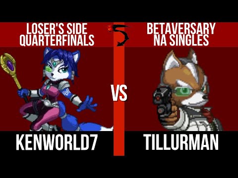 Betaversary NA: Kenworld7 (Krystal) vs Tillurman (Fox) - SSF2 Losers Quarterfinals
