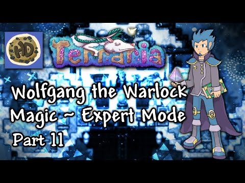 Terraria 1.3 Expert Warlock Let's Play Part 11 Loot, Treasure, & Hearts! | 1.3 mage playthrough