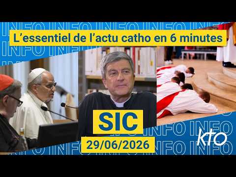 #Ordinations #Consistoire #MgrdeMoulinsBeaufort || #SIC du 29 juin 2026