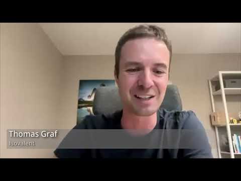 Keynote #1 - Cilium service meshes, Thomas Graf (CTO/co-founder of Isovalent)