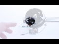 Видео о Звонок Crane Handpainted Suzu (Neko) CR-HSZSB-KN