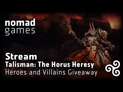 Talisman: The Horus Heresy - Heroes and Villains Giveaway!