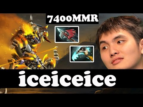 iceiceice 7400 MMR Plays Clinkz Vol 1 - Ranked Match Gameplay - Dota 2