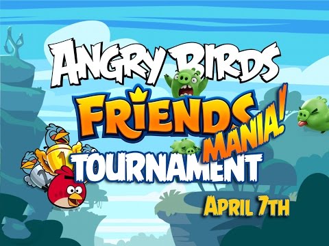 Angry Birds Friends Tournament Mania 2-1 Week 204 Levels 1 to 6 Non PU 3-Star Walkthroughs