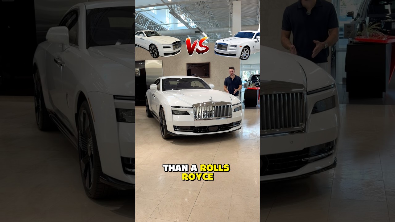 Spectre or Wraith? 💬👇#rollsroyce #spectre #carreviews #automotive #fypp