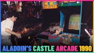 Aladdin's Castle Arcade in 1990.