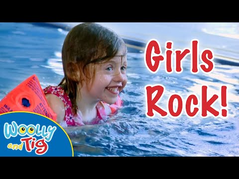 @WoollyandTigOfficial - Girls Rock! ⚽️👧 | 45+ MINS | Women's World Cup | Full Episodes | Toy Spider