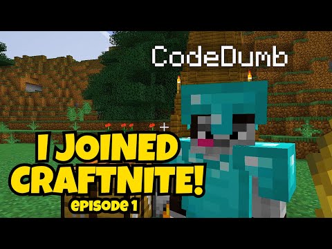 I JOINED CRAFTNITE! Episode 1... (the beginning of the end)