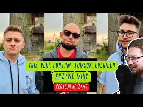 VNM, Veri, FonTam, Tomson, Gverilla "Krzywe miny" | REAKCJA NA ŻYWO 🔴