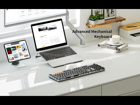 ProtoArc MECH K300 Low Profile Mechanical Keyboard For Working