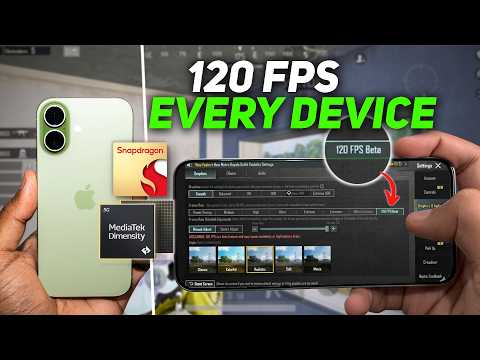 iPhone 17 120 fps in BGMI | 120fps in every phone? | iPhone 17 120 fps test | 120 fps beta PUBG 4.2