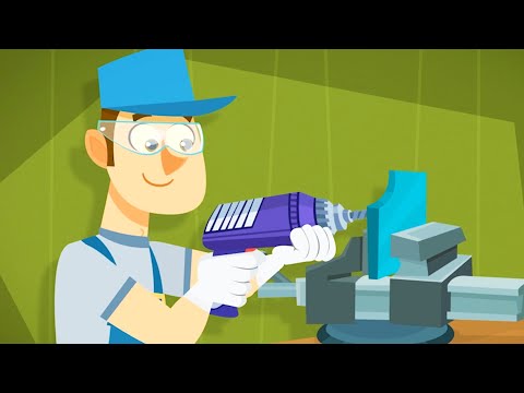Tom Breaks Dad's Toolbox? | The Fixies | Animation for Kids - Kingdom Kids Zone, Little Learners - The Fixies