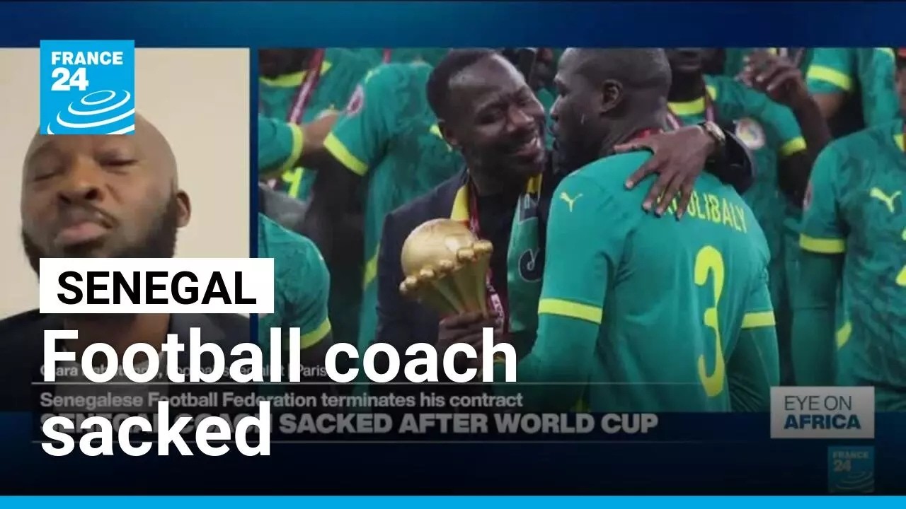 Senegal football coach sacked after World Cup defeat • FRANCE 24 English