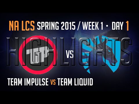 Team Impulse vs Team Liquid (Highlights) | S5 NA LCS Spring 2015 Week 1 Day 1 Game 4 | TIP vs TL