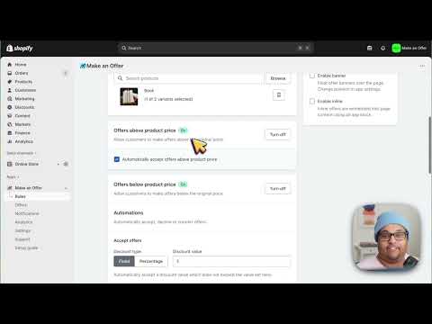 How to activate Pay What You Want with Make an Offer