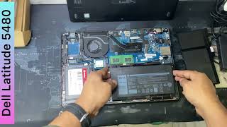 Dell latitude 5480 battery replacement.How to change dell latitude 5480 battery.