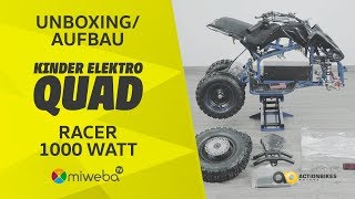 Wir PACKEN das Actionbikes Racer 1000 Watt aus und bauen es auf! ⚡| Unboxing und Aufbau - Deutsch