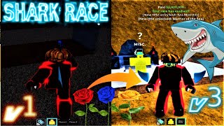 🔴Shark Race (Full Guide) v1 v2 to Version 3 Race - Blox Fruit