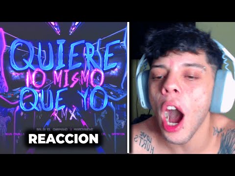 (REACCIÓN) Lo Mismo Que Yo Rmx - Balbi Marcianeke AgusPadilla LaCebolla JereKlein Bayriton Franco