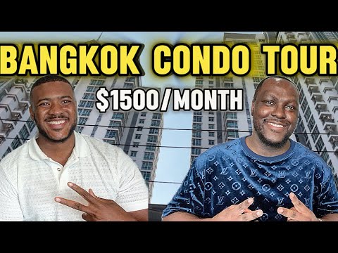 Bangkok Digital Nomad Gives Me A Tour Of His $1500/Month Condo!  🇹🇭 — The Isaiah Ashley Show
