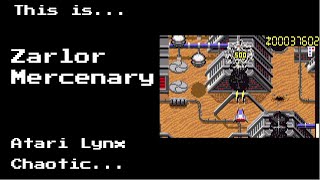 This is Zarlor Mercenary for the Atari Lynx