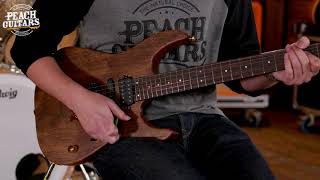 Video thumbnail for Charvel MJ DK24 HSH 2PT E Mahogany with Figured Walnut by The Peach Boutique