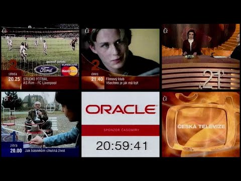 ČT2 - Upoutávky, Sponzor a ‚21‘ (29. 11. 2001)