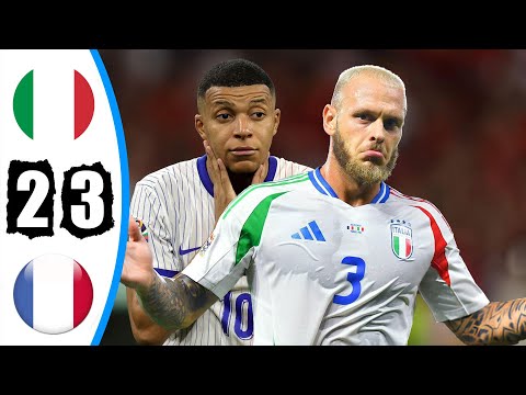 Italy vs France 3-2 | Extended Highlights & All Goals 2024