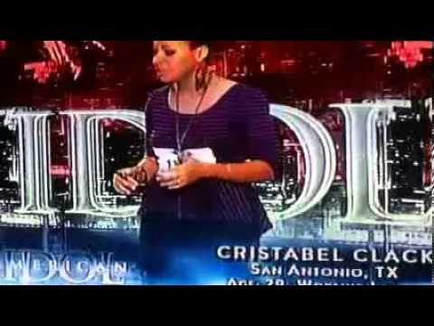 [HD] American Idol 2013 Episode 5 - San Antonio Auditions - Cristabel Clack (January 30 2013)