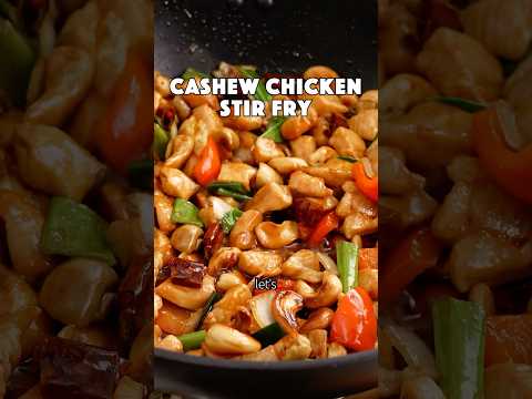Restaurant Style Cashew Chicken stir fry in 30 minutes!