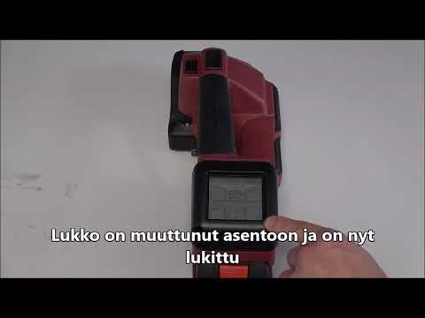 CMT 260 / CHT 450 / CLT 130: Asetusten muuttaminen