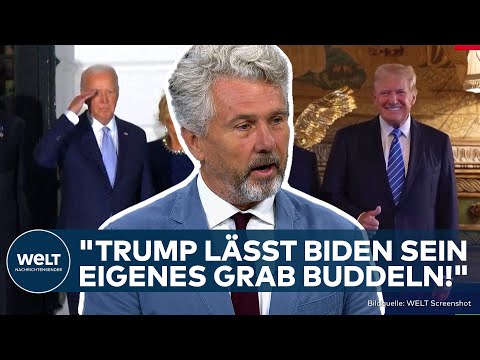 JOE BIDEN: Wieder Versprecher und Patzer! "Er macht einen Fehler nach dem anderen!" Trump lacht!