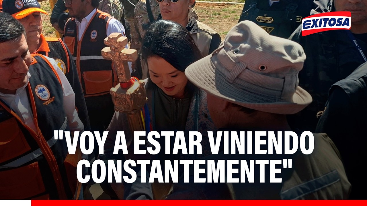 🔴🔵 Keiko Fujimori estima que reconstrucción de viviendas en Junín podría ser en tres meses