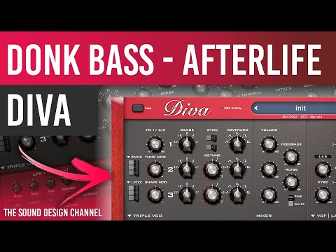 DIVA Tutorial | DONK Bass Sound, Afterlife Style | Anyma, Innellea