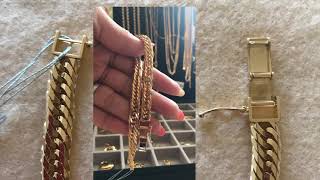 How to lock ,unlock ,double lock kehei 12cut,8cut,6cut  jewelry by Ck jewelry k18 gold japan