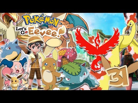 CATTURIAMOLI TUTTI!IL LEGGENDARIO MOLTRES! || Pokémon Let's go Eevee ITA || 31