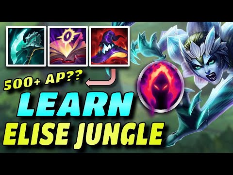 Rank 1 Elise, This Is Why I Pick Elise Against Ekko Jungle! *MOST DAMAGE DEALT/TAKEN*