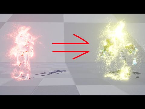UE4 Use Custom Character in Niagara Dissolve Edge Effect - Tutorial