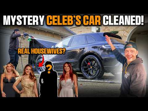 I Detailed a Mystery Celebrity's Car...