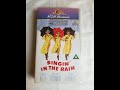 Original VHS Opening And Closing To Singin In The Rain UK VHS Tape