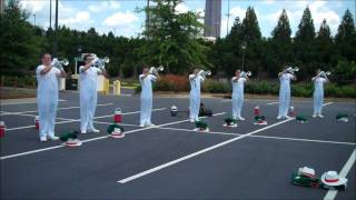 Atlanta CorpVets 2011 Hornline in the Lot