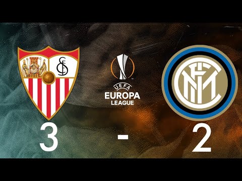 Sevilla vs Inter Milan match highlights (3-2) (HD)