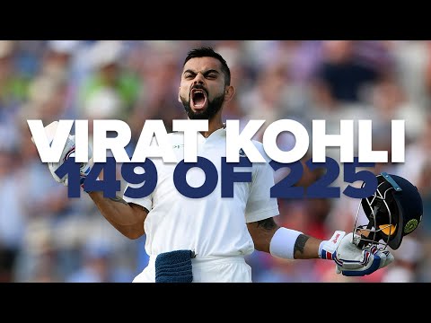 IPL Winner Virat Kohli's 149 off 225 balls | Every delivery | England v India, Edgbaston 2018